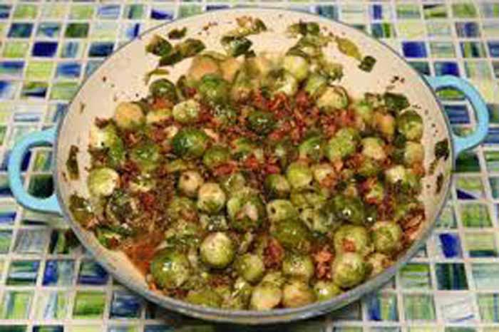Bacon Brussels Sprouts 9