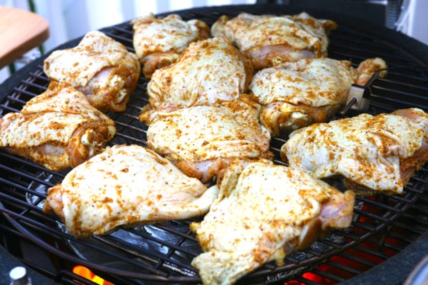 Smoked Chicken Thighs 1